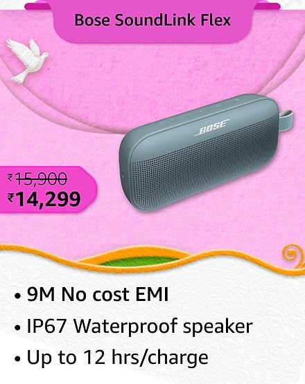 bose Best deals on Bluetooth Speakers during the Amazon Great Republic Day Sale