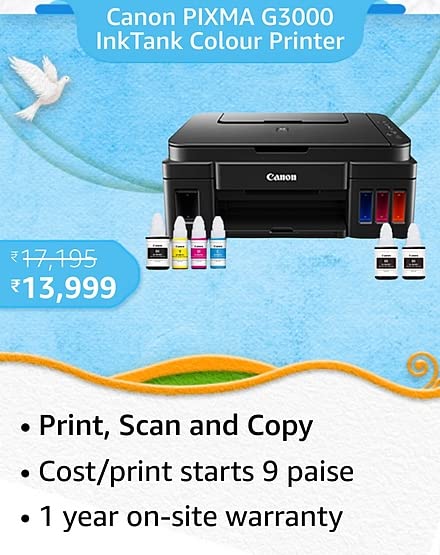 canon 1 Here are the best deals on Ink Tank Printers during the Amazon Great Republic Day Sale