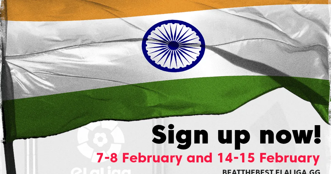 Not-so-surprisingly eLaLiga Santander continues its tour in India