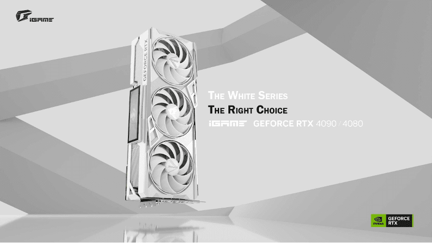 COLORFUL Launches Highly-Anticipated GeForce RTX 4090 and RTX 4080 Vulcan White Limited Edition Graphics Cards