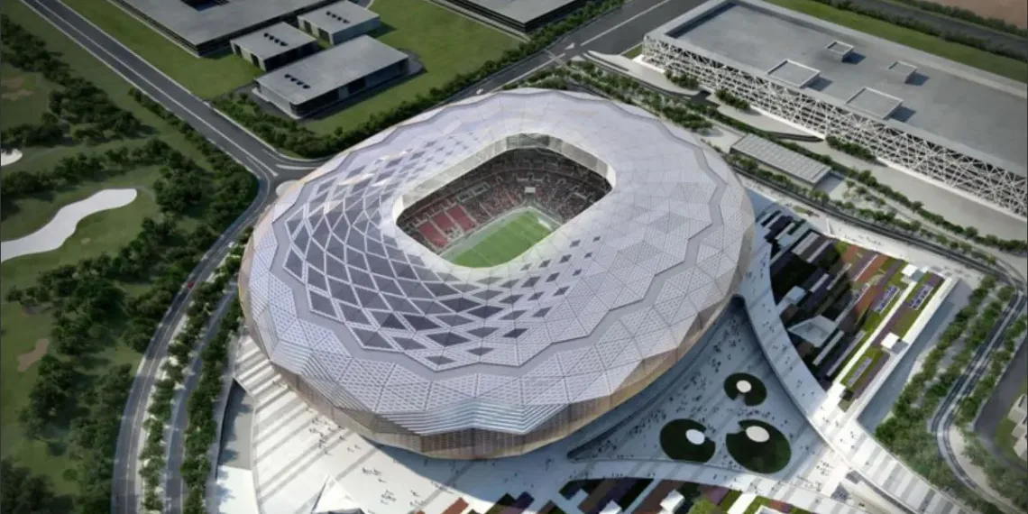 Parameters of a standard stadium under FIFA recognition