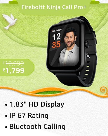 fireboltt Top 5 deals on Smartwatches you can't resist during the Amazon Great Republic Day Sale
