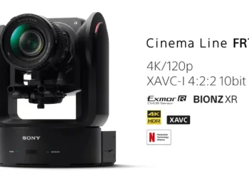 Sony launches the world’s first PTZ camera FR7 to combine a full-frame image sensor
