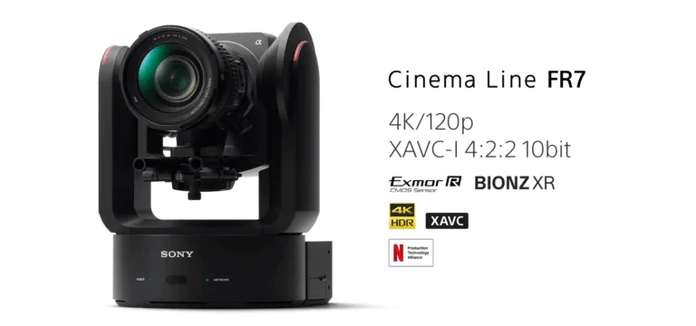 Sony launches the world’s first PTZ camera FR7 to combine a full-frame image sensor