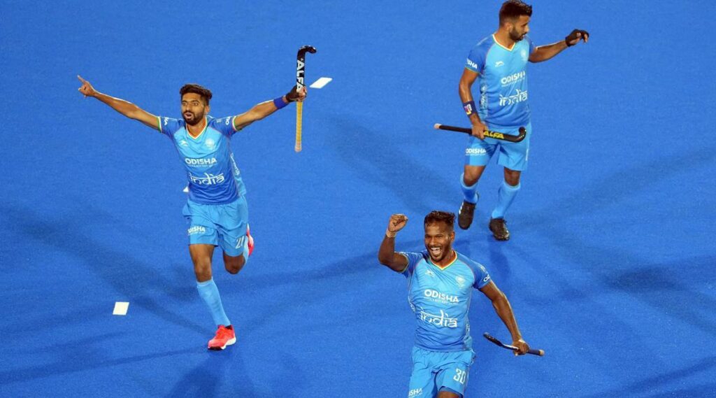 india hockey team Hockey World Cup 2023: India defeated Spain by 2-0 to win their first game of the tournament