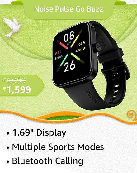 noise 1 Top 5 deals on Smartwatches you can't resist during the Amazon Great Republic Day Sale