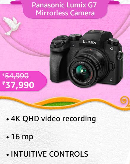 panasonic Here are the best deals on DSLR Cameras during the Amazon Great Republic Day Sale