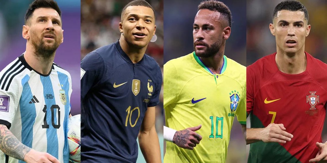 Top 10 highest paid football players in the world in 2023