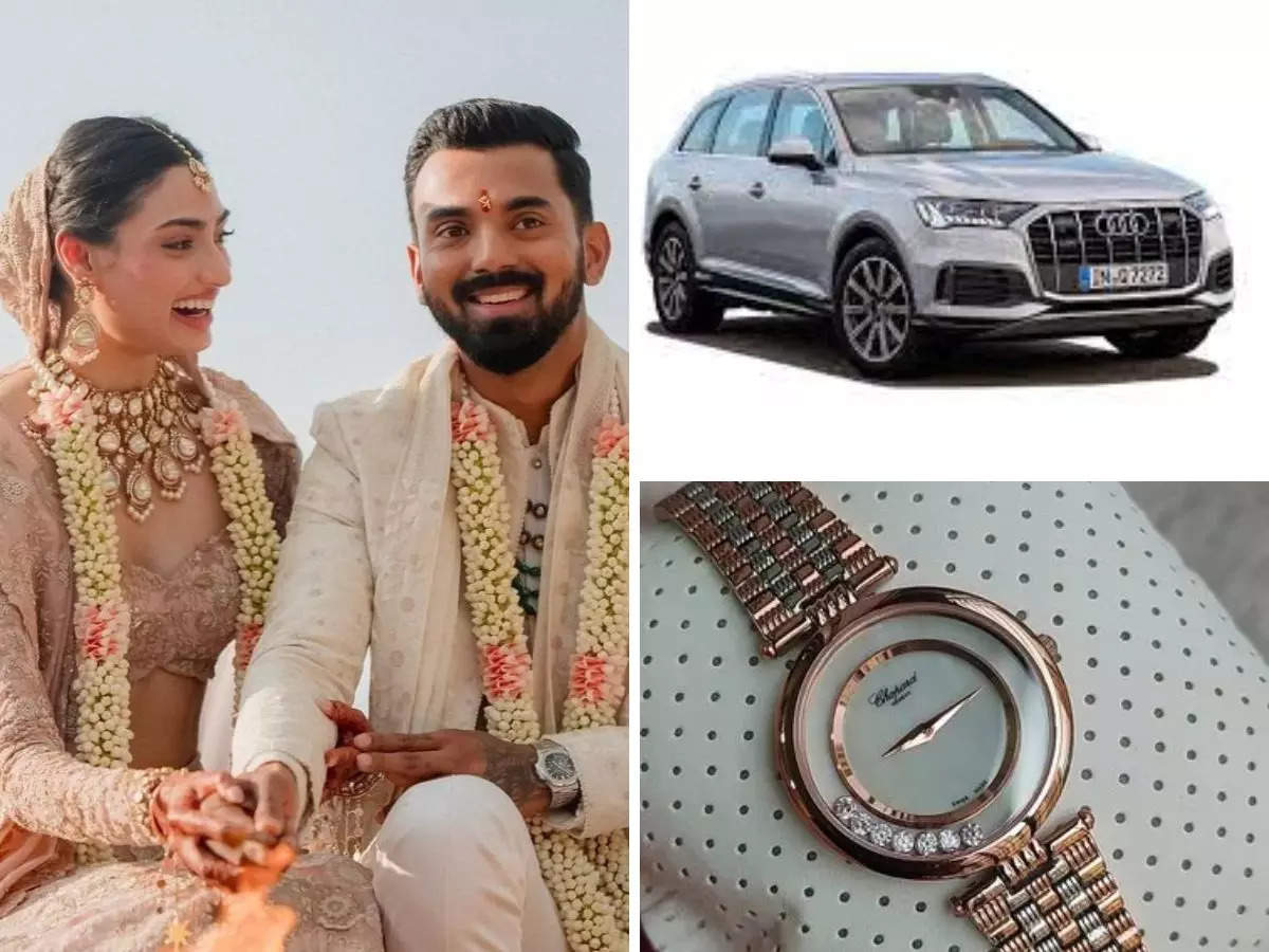Gifts KL Rahul and Athiya Shetty received at their wedding, Kohli gifted a BMW car worth Rs. 2.17 crore
