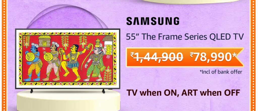 samsung 2 Here are the Biggest deals on the most in-demand Smart TVs during Amazon Great Republic Day Sale