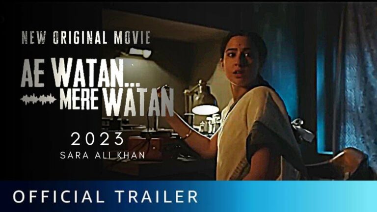 Ae Watan Mere Watan: Sara Ali Khan Appears as a Dominant Freedom Fighter in Aesthetic Look
