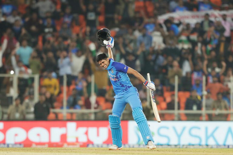 Shubman Gill’s Scintillating Form: Young Sensation Lights Up T20I Match with Blazing Form