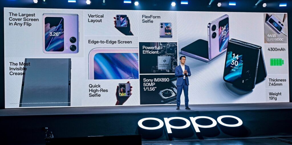 331908 image 2 OPPO Launches Find N2 Flip Globally Marking A New Benchmark for Flip Phones