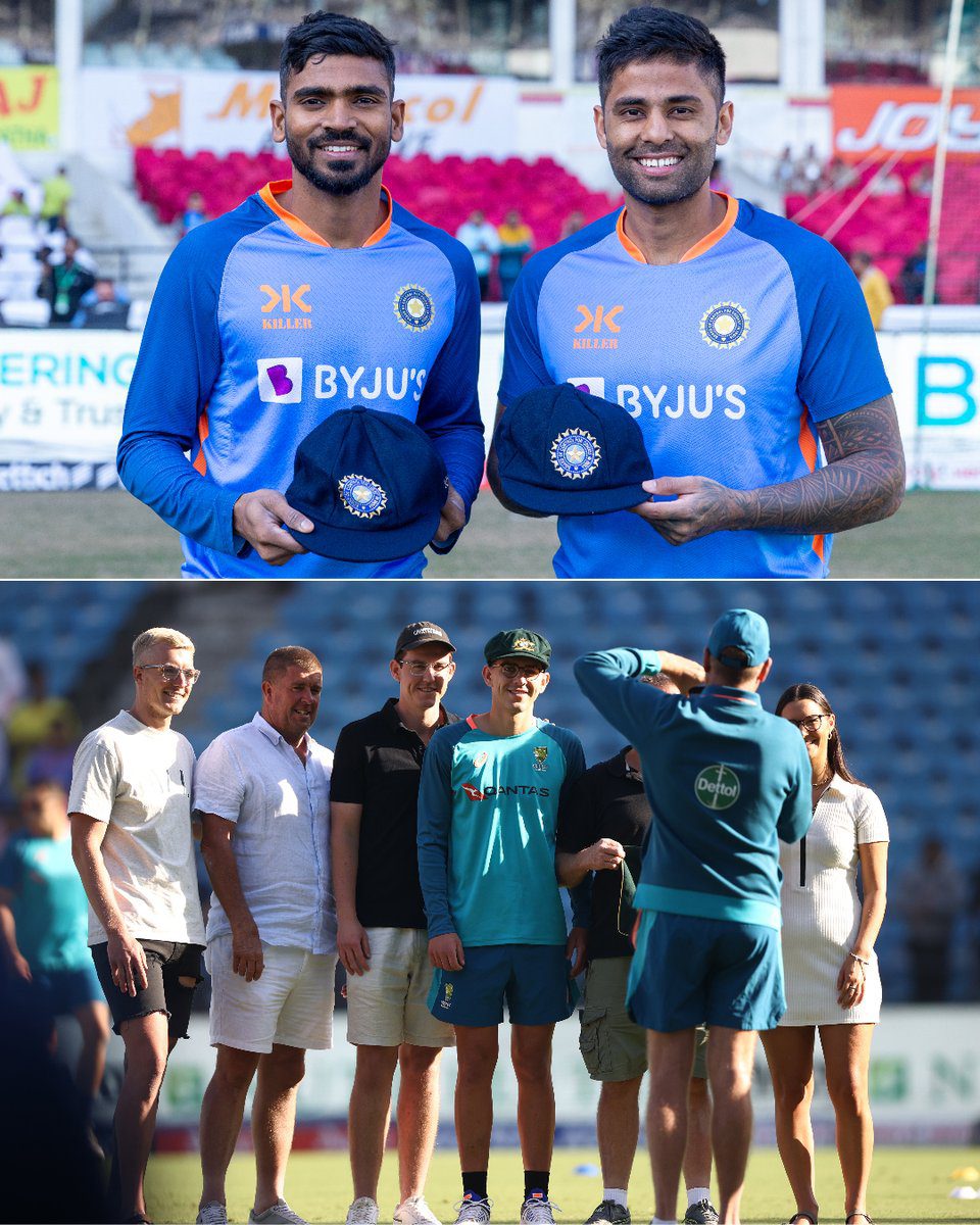 Debutants Take the Field: Suryakumar Yadav and KS Bharat Ready to Shine in India vs Australia Test Series