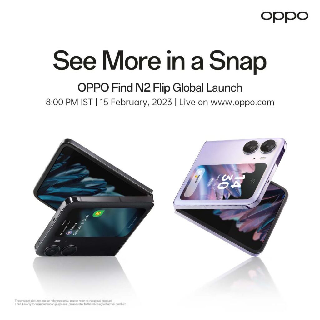 OPPO Find N2 Flip confirmed to launch in India