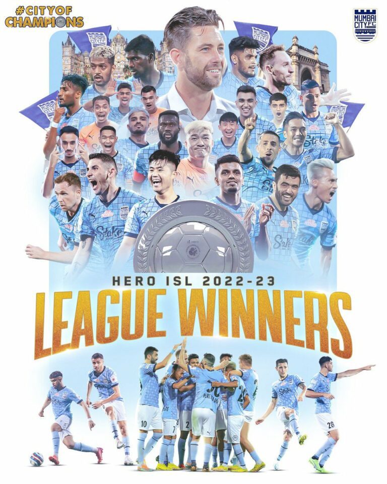 Mumbai City FC Reigns Supreme: Secures ISL 2022-23 League Winners Shield