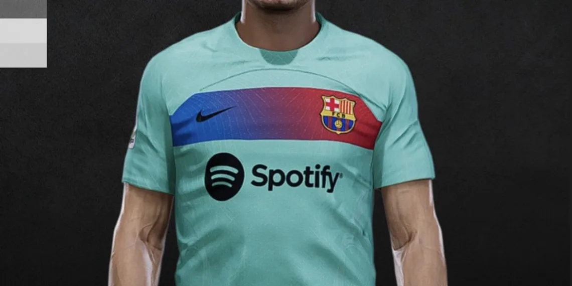 FC Barcelona's third kit render is here: Reminds of 2010
