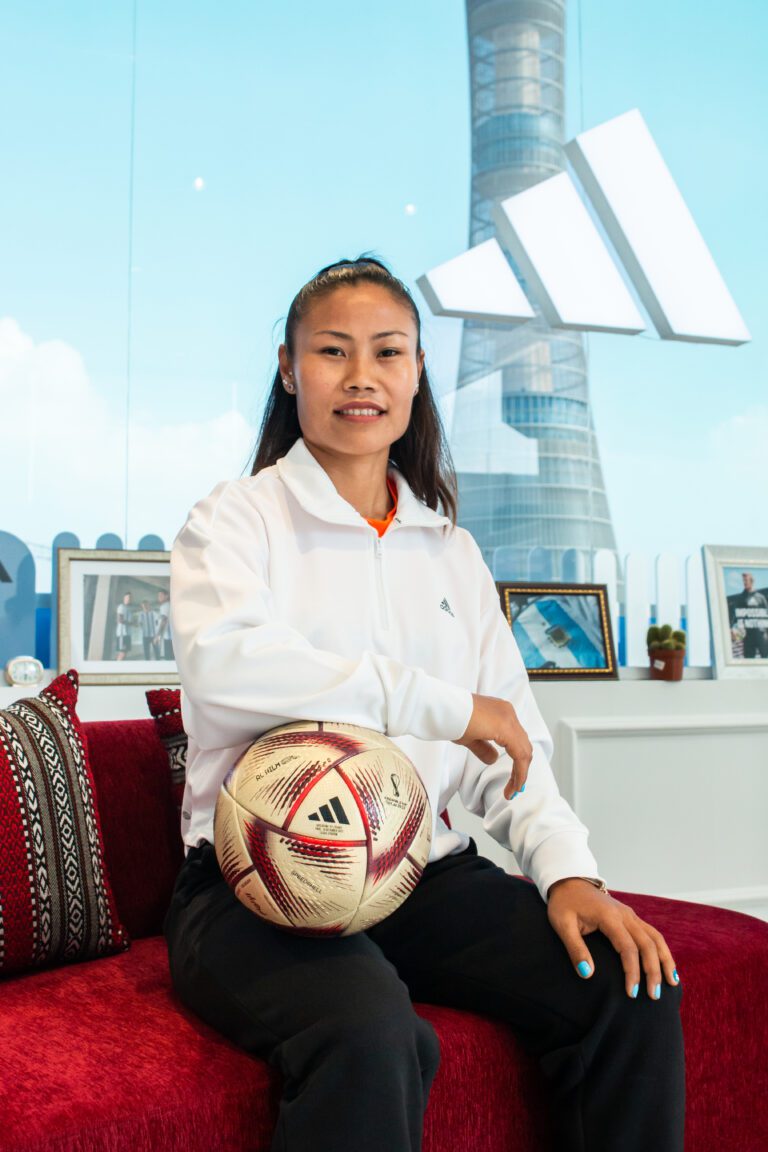 Adidas announces partnership with Indian Women’s football captain – Loitongbam Ashalata Devi