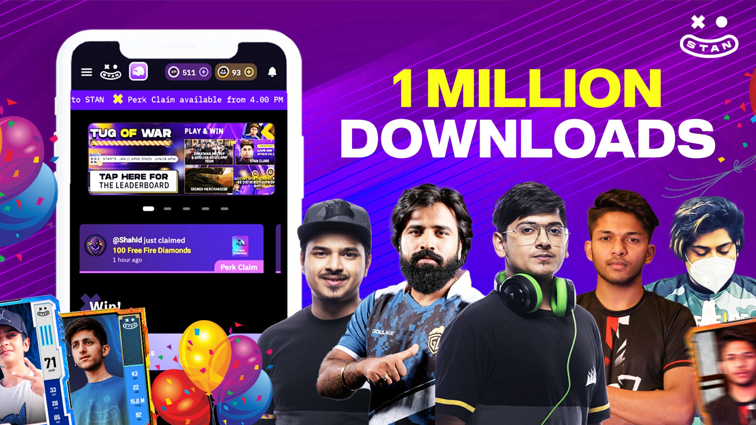 Web3 Fan Engagement Startup STAN surpasses 1 million users