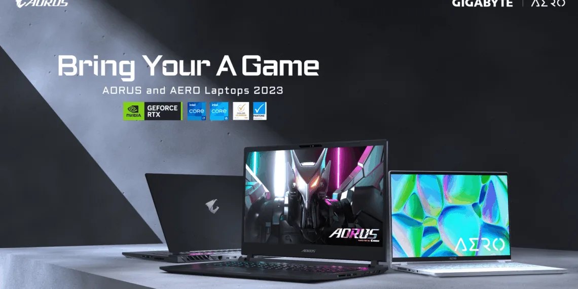 GIGABYTE launches AORUS 17, AORUS 15 & AERO 14 OLED Laptops