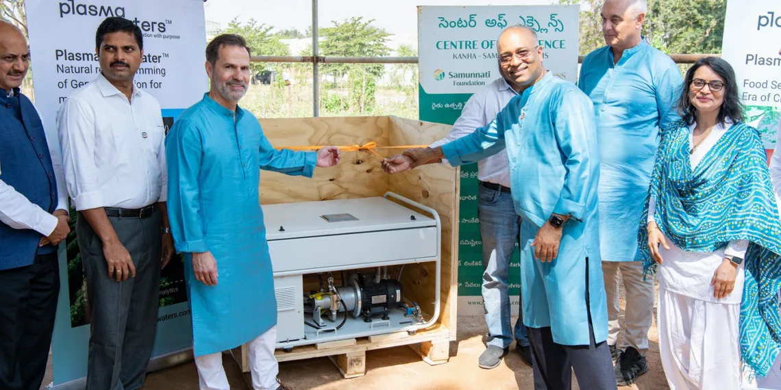 Samunnati and Plasma Waters inaugurate the first new-age Plasma-ized Water Generator in Hyderabad