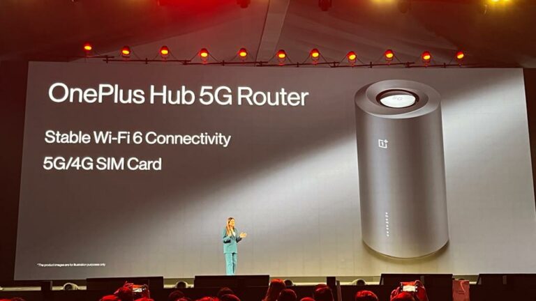 OnePlus Hub 5G Router launching in July 2023