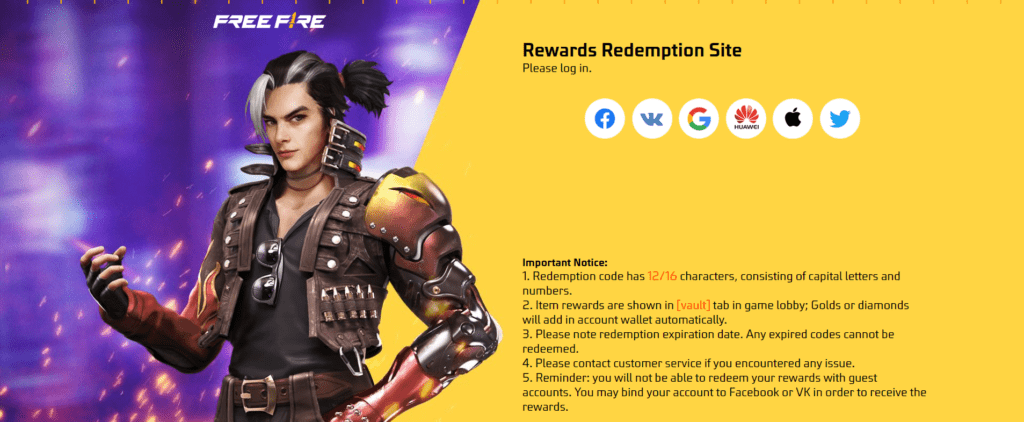 Get Your Free Fire Redemption Code Here! - February 26th, 2023