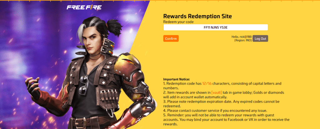 image 79 Get Your Free Fire Redemption Code Here! April 19, 2024 [Booyah!!]