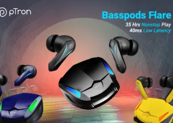 pTron launches Pro Gaming Grade Earbud: Basspods Flare just at ₹899