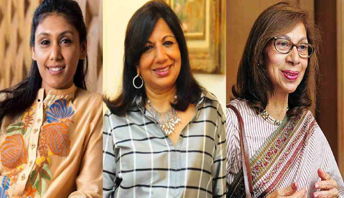 Top 10 richest women in India from a variety of industries