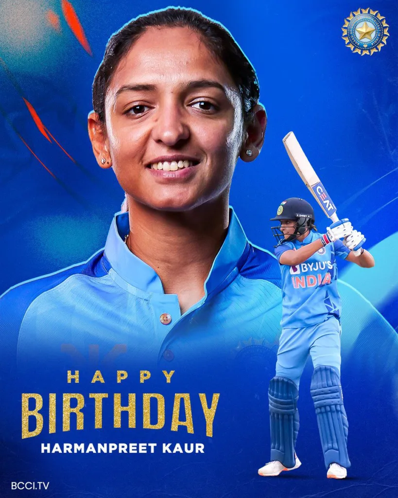 Harmanpreet Kaur birthday