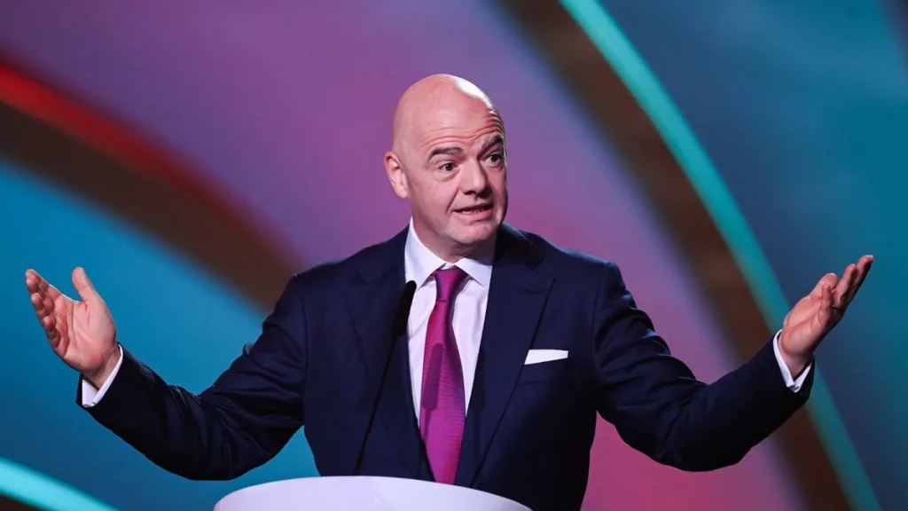 Gianni Infantino confirms plans for the FIFA video game