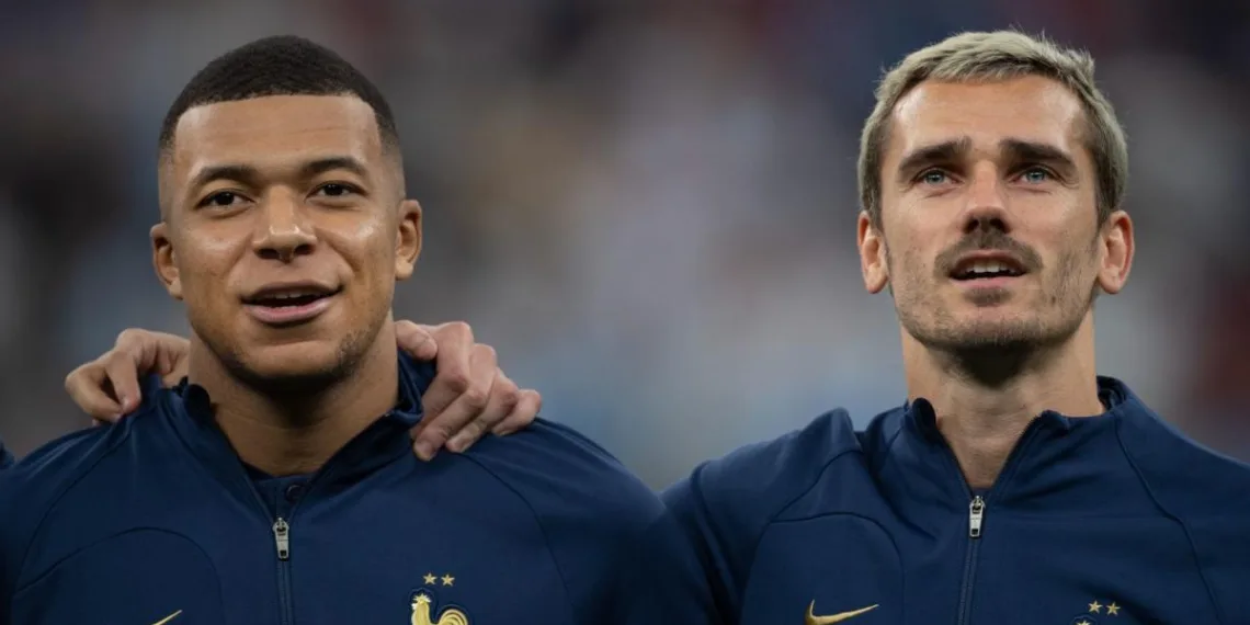 Kylian Mbappe confirms he has sorted it out with 'disappointed' team-mate Antoine Griezmann