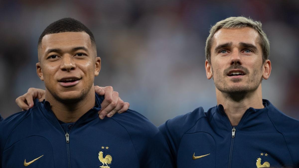 Kylian Mbappe confirms he has sorted it out with 'disappointed' team-mate Antoine Griezmann