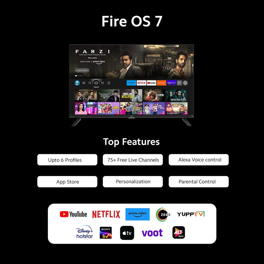 The sleek Redmi Smart Fire TV is on sale for only ₹10,999