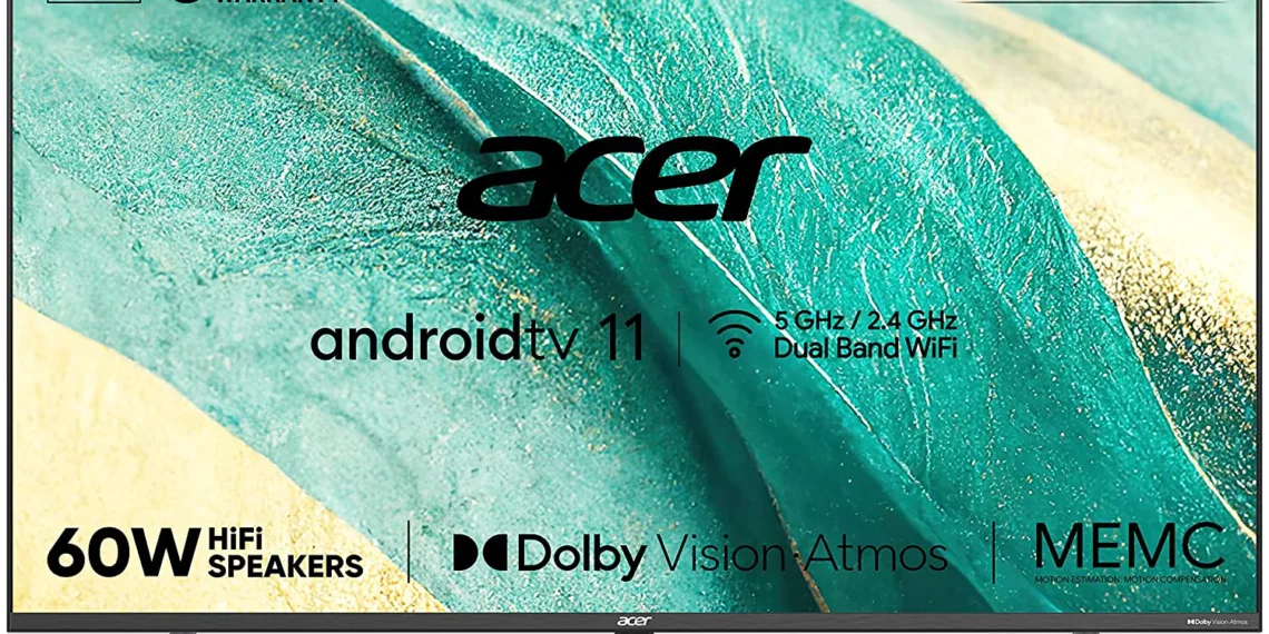 Lowest price ever: Acer TV H series 55-inch 4K at ₹32,499