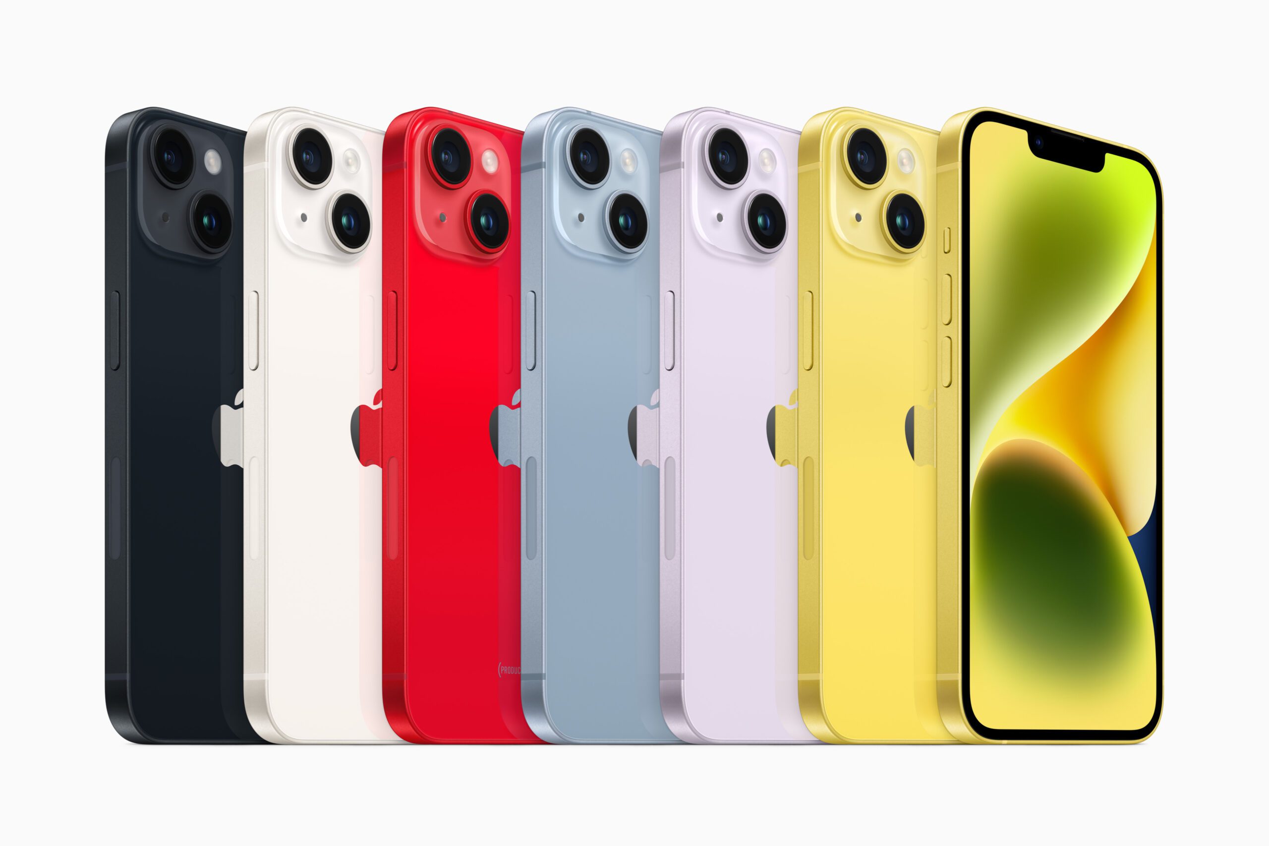 New Yellow iPhone 14 and iPhone 14 Plus launched!