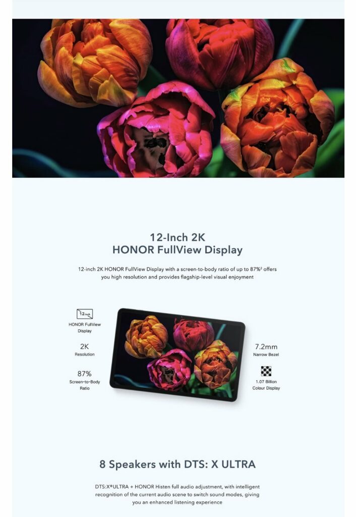 FqOUI xaUAAMzDI Honor Pad 8: A Promising New Tablet launching on March 7th in India