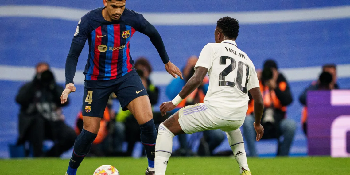 Real Madrid Barcelona El Clasico Vinicius Jr Ronald Araujo