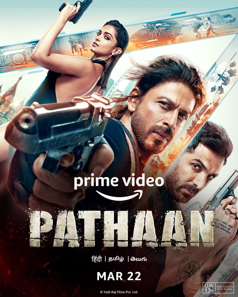 Pathaan OTT release confirmed to release on Prime Video