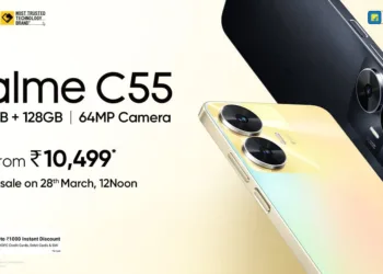 The new realme C55 with Mini Capsule starts at ₹10,999