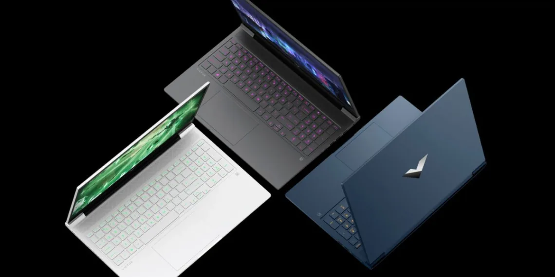 The new gaming laptops from HP, the Omen and Victus are stunning