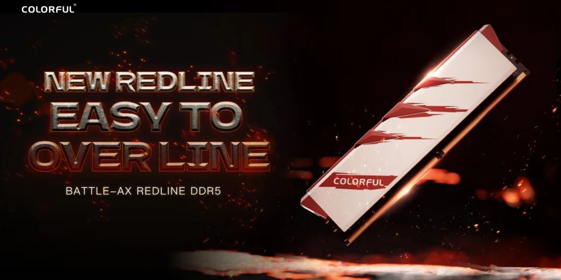 COLORFUL announces Battle-Ax Redline DDR5 and DDR4 Gaming Memory