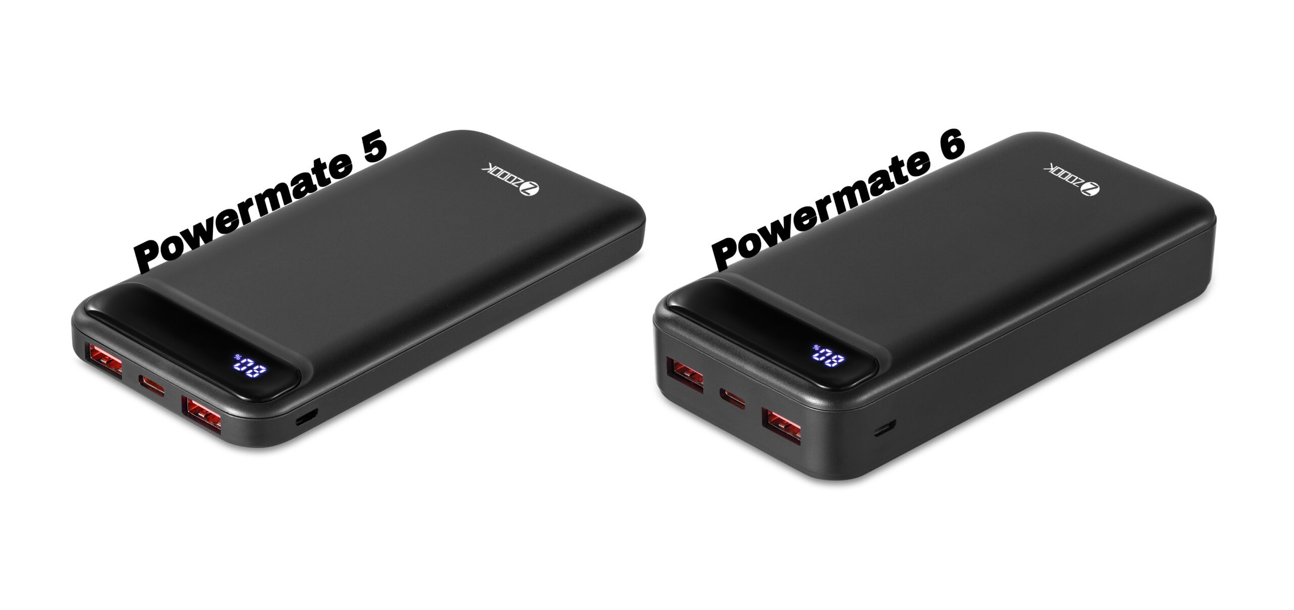 ZOOOK introduces Fast Charging 22.5W PD power banks PowerMate 5 & PowerMate 6 with Digital battery display
