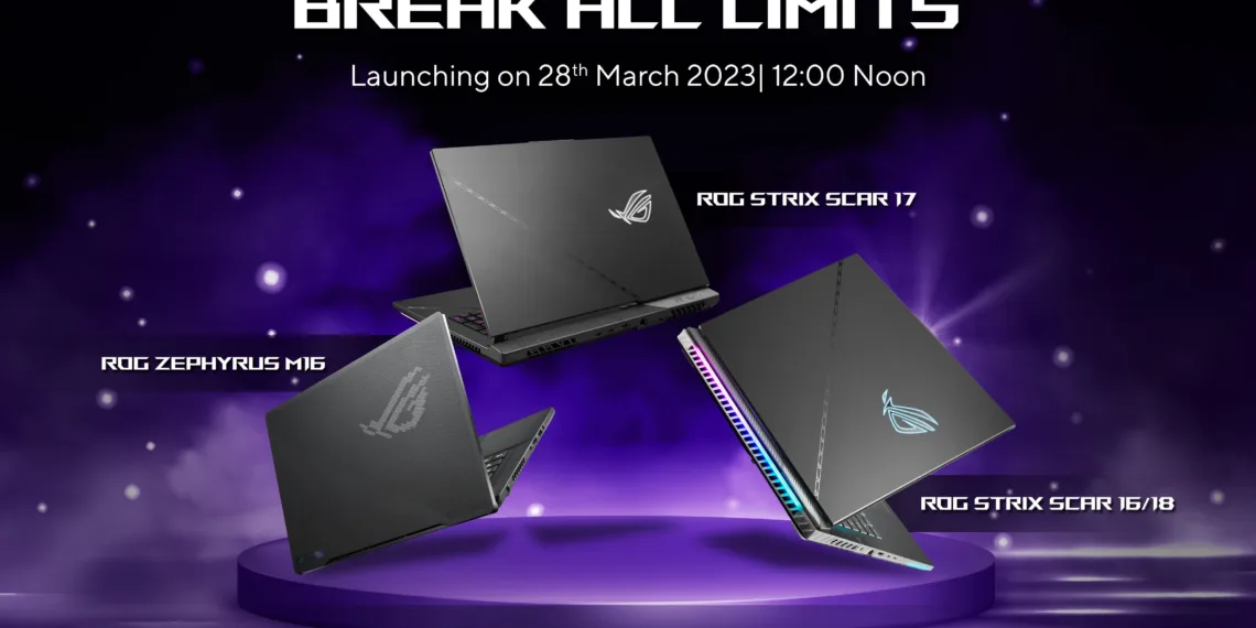 Pre-order 2023 ASUS ROG Strix Scar Series and Zephyrus M16 now