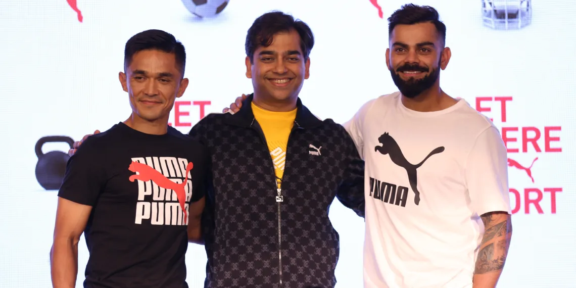 Virat Kohli and Sunil Chhetri unite to promote a Sports and Fitness revolution at PUMA Conclave