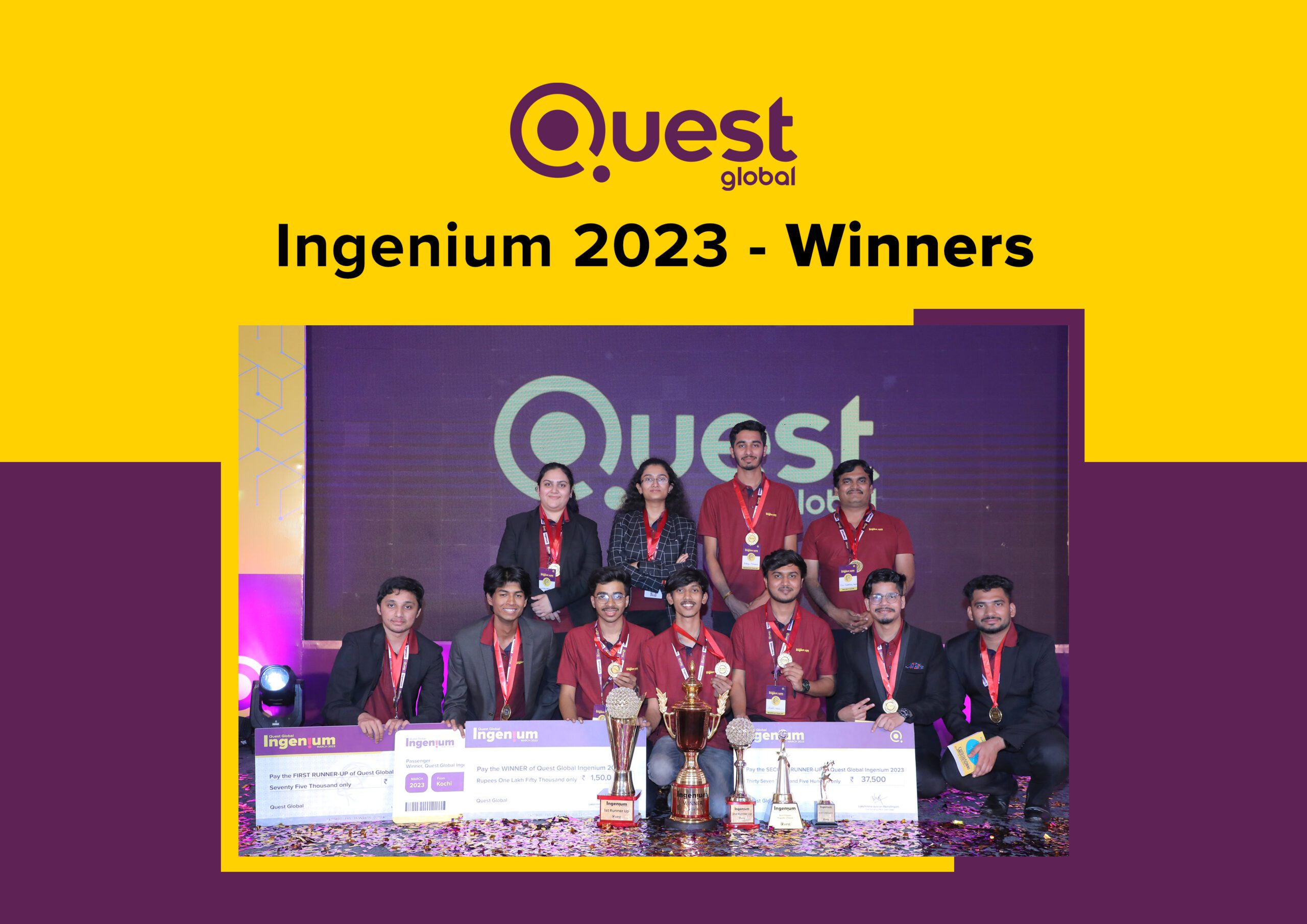 Quest Global Reinforces Commitment to Encourage India’s Future Engineers, Concludes 11th Edition of Ingenium in Kochi