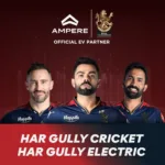 Ampere Electric becomes RCB’s Official EV Partner