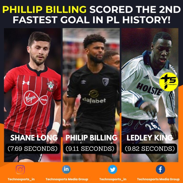 Top 3 fastest goal scored in Premier League history