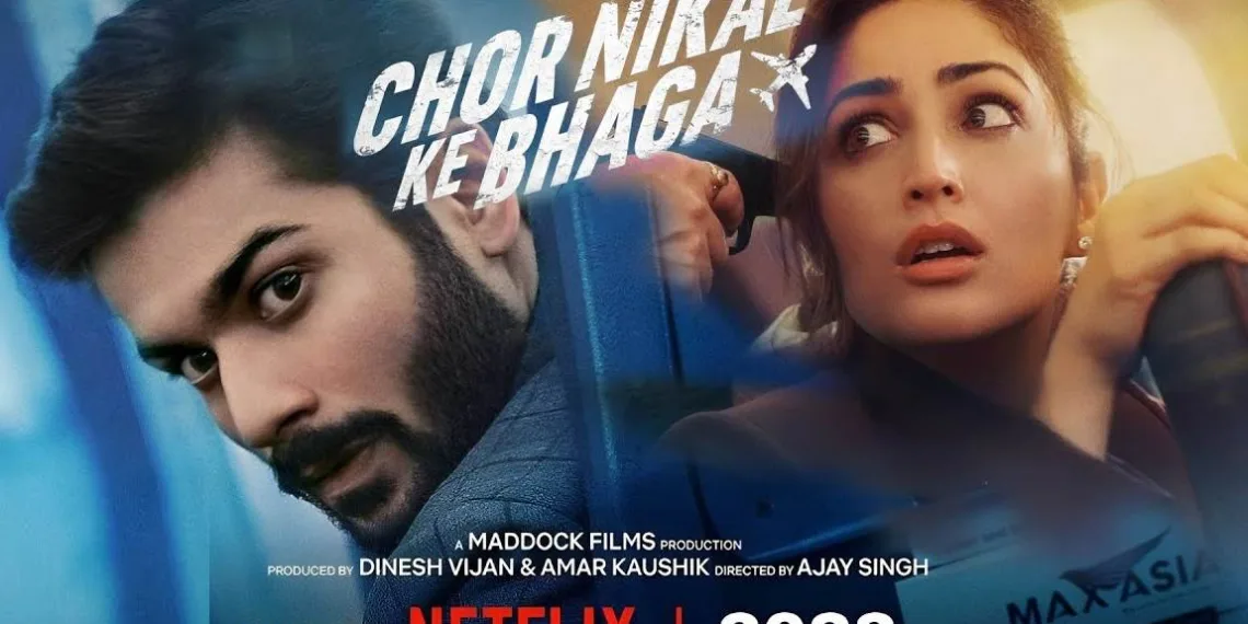 Chor Nikal Ke Bhaga is trending no 1 in India